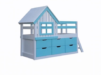 Детская кровать Велес Домик-Комод