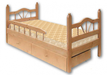 Детская кровать Велес Луч-1 с ящиками