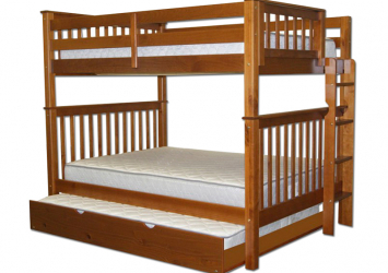 Кровать двухъярусная Велес Титан-3 с выкатным местом