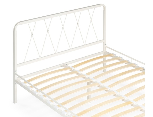 Полутороспальная кровать Иоханна 18 белая