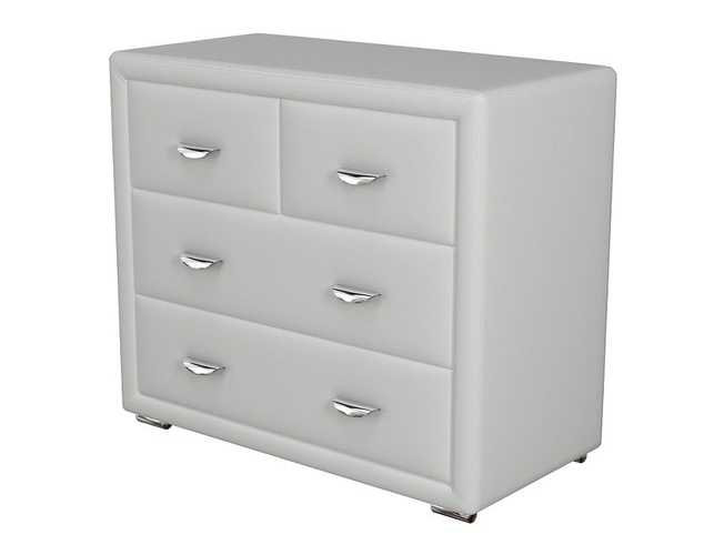 Комод Orma Soft 2 4 ящика белый