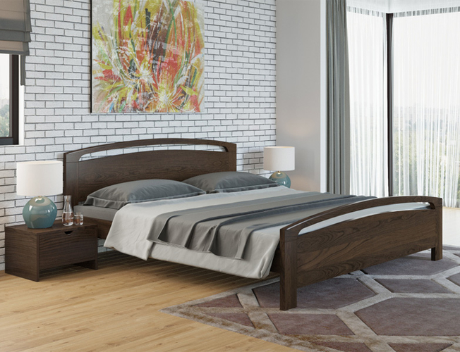 Кровать Райтон Веста 1 R Береза