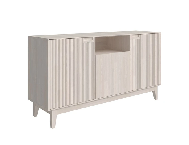 Белый комод Tempo Массив (сосна) (Масло-воск Беленый)