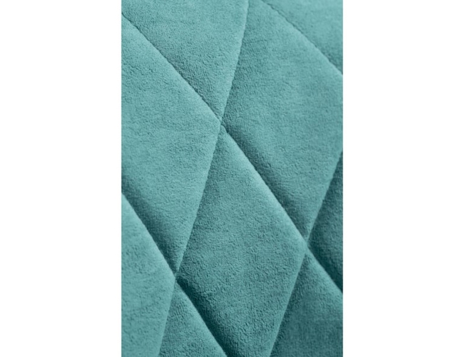 Стул на металлокаркасе Гутрид ромбы спереди бирюзовый/белый (Арт.504186)