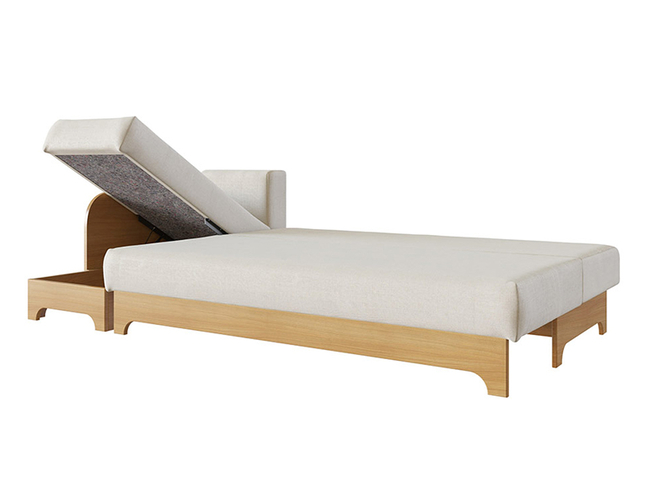 Угловой диван Дримлайн Амберг TFK с оттоманкой