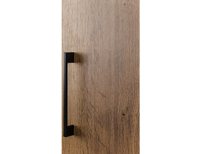 Шкаф 3-дверный с зеркалом Loft Дуб Табак R-Home