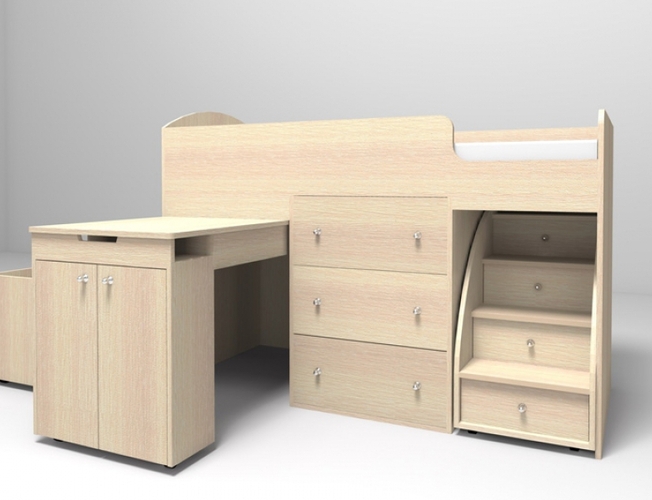 Кровать-чердак Ярофф Москва