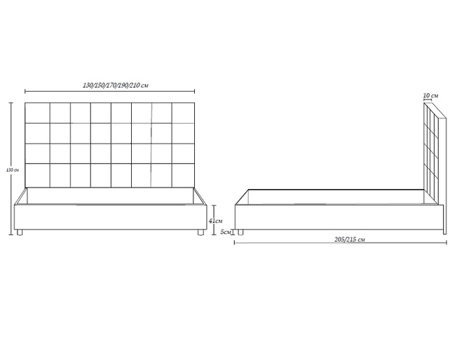 Кровать Нордо