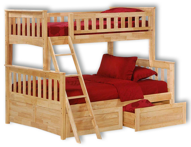 Кровать двухъярусная Велес Модерн с ящиками