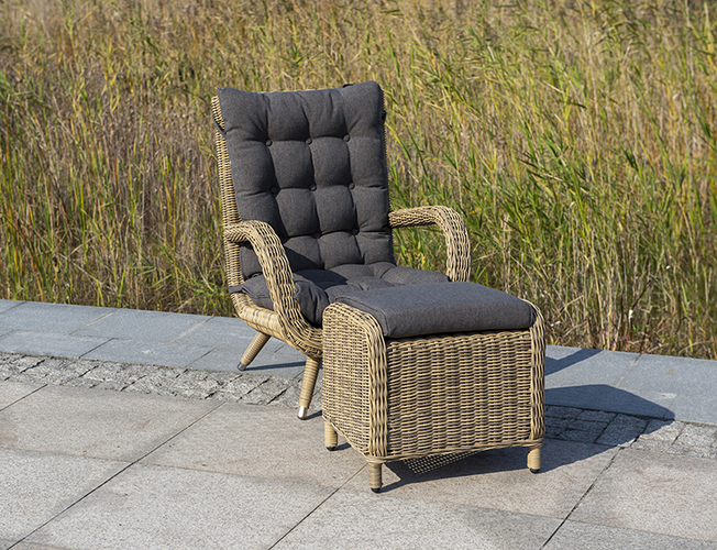 Кресло из ротанга 4SIS Толедо соломенный  (Арт.YH-C1910W)