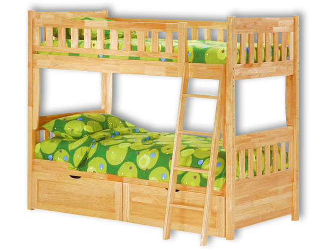 Двухъярусная кровать трансформер Велес Мадрид с ящиками