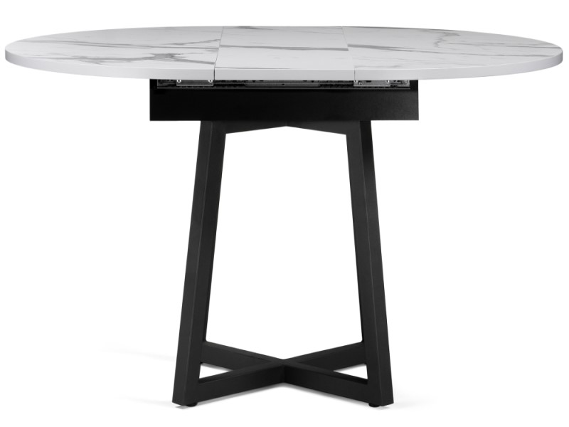 Деревянный стол Регна черный/белый (Арт.504217)