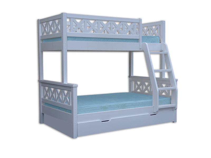 Кровать двухъярусная Велес Кантри с ящиками
