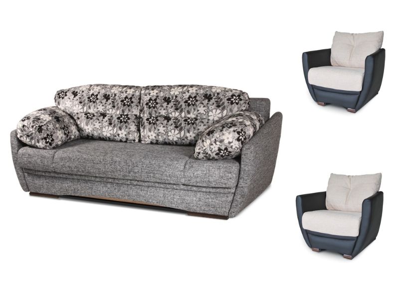 Комплект диван и кресла Монро Idea