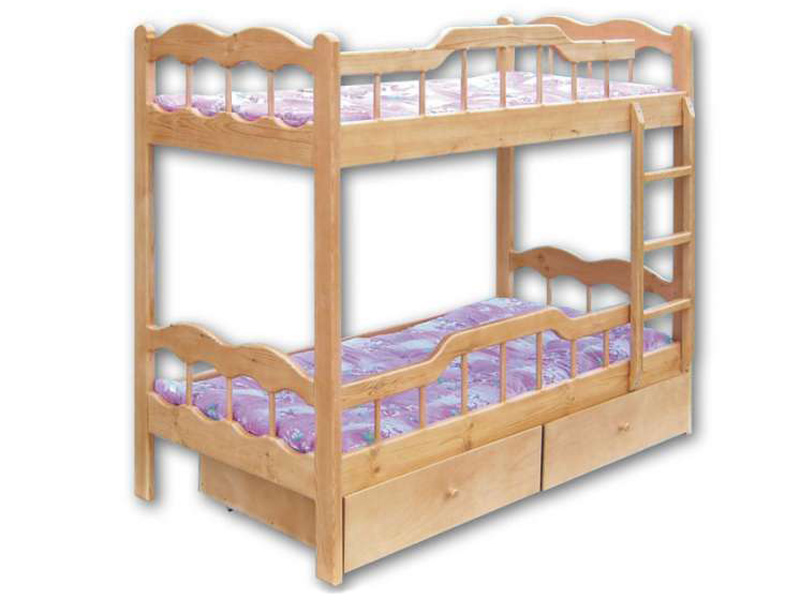 Кровать двухъярусная Велес Фортуна с ящиками