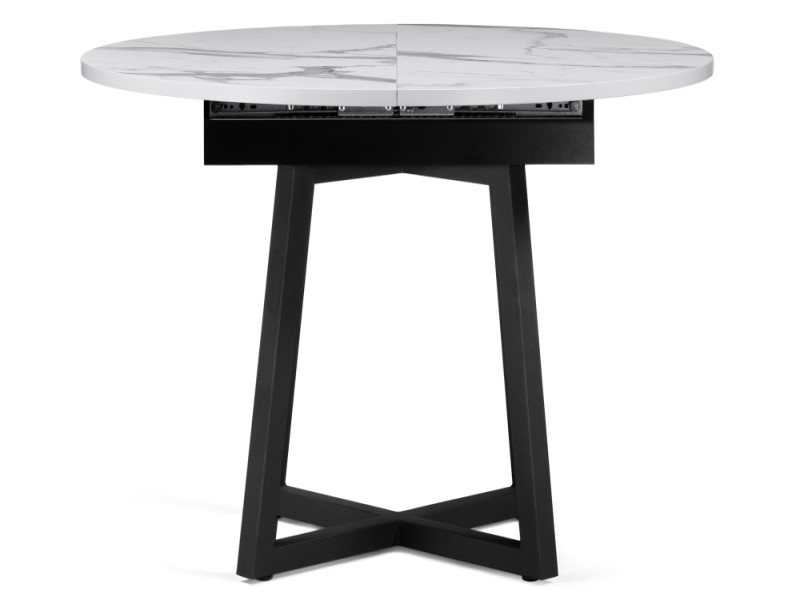 Деревянный стол Регна черный/белый (Арт.504217)
