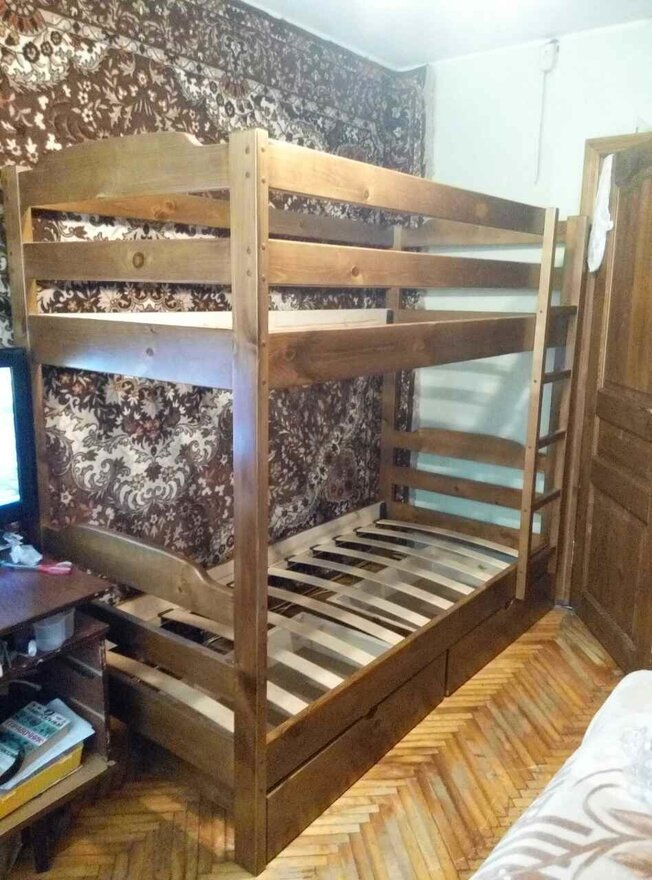 Двухъярусная кровать Тандем с ящиками, фото покупателя